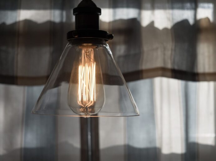 shallow focus photography of pendant lamp